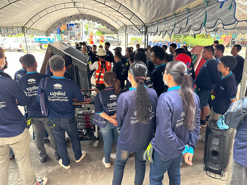 โครงการ​ฝึกอบรมช่าง​โดย​ศูนย์อบรมบูลสโคป