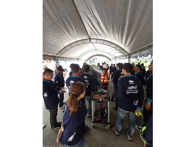 โครงการ​ฝึกอบรมช่าง​โดย​ศูนย์อบรมบูลสโคป