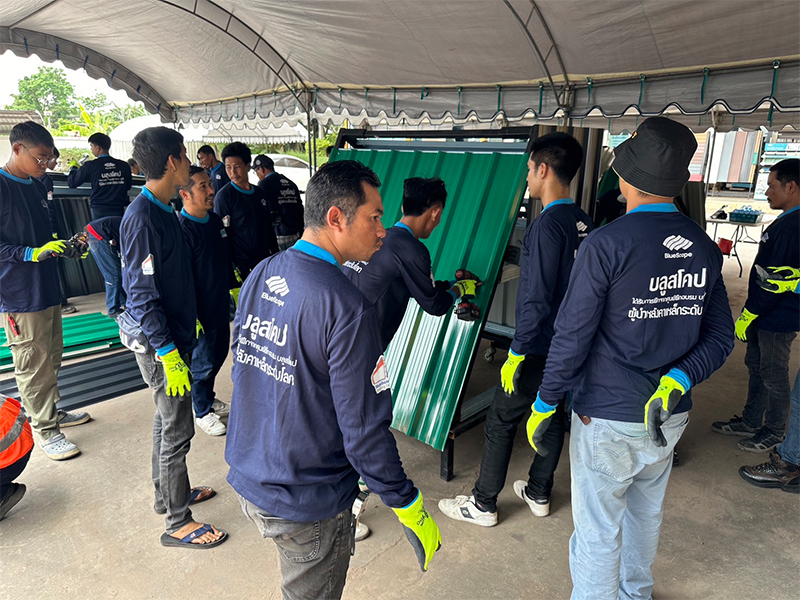 โครงการ​ฝึกอบรมช่าง​โดย​ศูนย์อบรมบูลสโคป