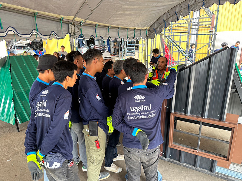 โครงการ​ฝึกอบรมช่าง​โดย​ศูนย์อบรมบูลสโคป